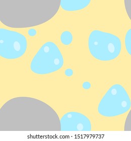 Design background pillow with soft colour circular design pattern