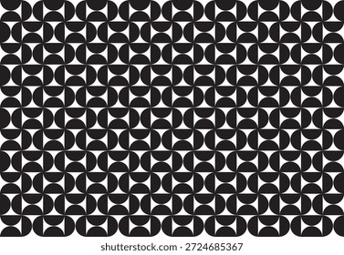 Repetição abstrata do semicírculo do plano de fundo do design