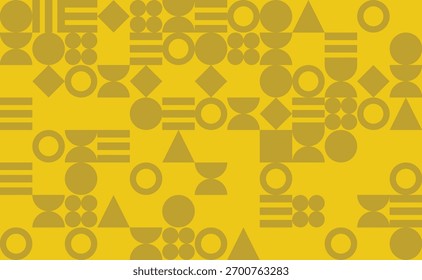 Design background shape geometric yellow abstract