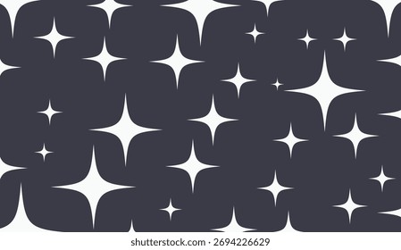 Design background star random abstract
