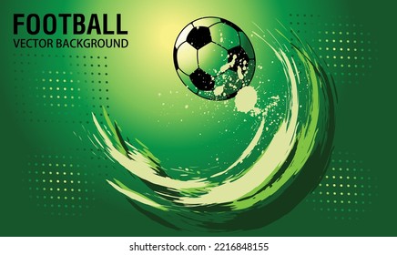 Design Background Template, Football tournament, Soccer cup, green field.	
Football tournament Design Background Template