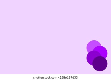 Design Background Template Purple Circle Vector