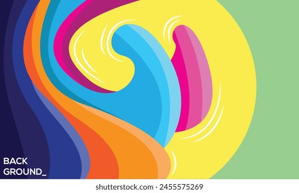 design background vector colorful template banner, flyer, brochure, poster