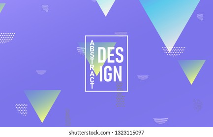Design backgrounds element. Creative colorful wallpaper. Trendy gradient poster. Minimal abstract cover design. Vector illustration.