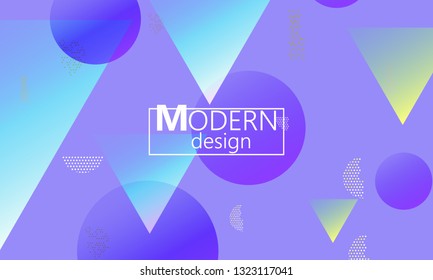Design backgrounds element. Creative colorful wallpaper. Trendy gradient poster. Minimal abstract cover design. Vector illustration.