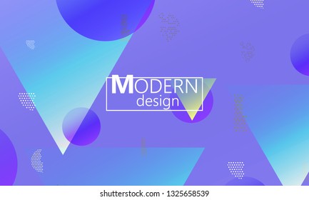 Design backgrounds element. Creative colorful wallpaper. Trendy gradient poster. Minimal abstract cover design. Vector illustration.