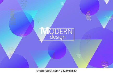 Design backgrounds element. Creative colorful wallpaper. Trendy gradient poster. Minimal abstract cover design. Vector illustration.