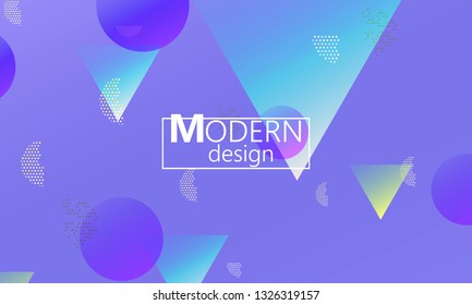 Design backgrounds element. Creative colorful wallpaper. Trendy gradient poster. Minimal abstract cover design. Vector illustration.