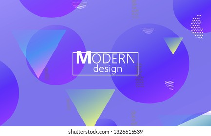 Design backgrounds element. Creative colorful wallpaper. Trendy gradient poster. Minimal abstract cover design. Vector illustration.