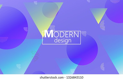Design backgrounds element. Creative colorful wallpaper. Trendy gradient poster. Minimal abstract cover design. Vector illustration.