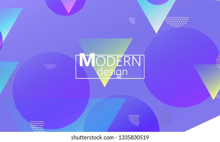 Design backgrounds element. Creative colorful wallpaper. Trendy gradient poster. Minimal abstract cover design. Vector illustration.