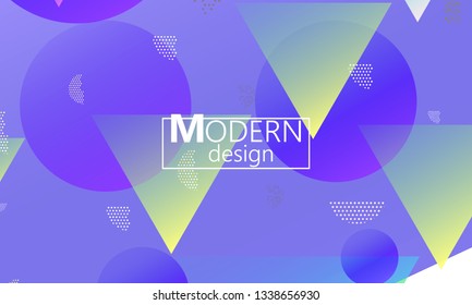 Design backgrounds element. Creative colorful wallpaper. Trendy gradient poster. Minimal abstract cover design. Vector illustration.