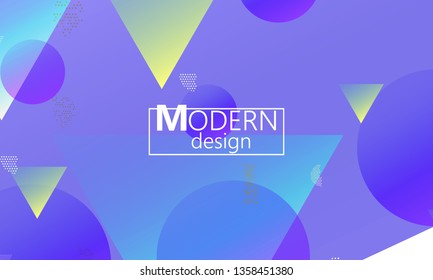 Design backgrounds element. Creative colorful wallpaper. Trendy gradient poster. Minimal abstract cover design. Vector illustration.