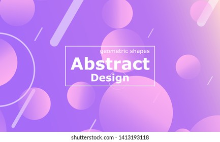 Design backgrounds element. Creative colorful wallpaper. Trendy gradient poster. Minimal abstract cover design. Vector illustration.