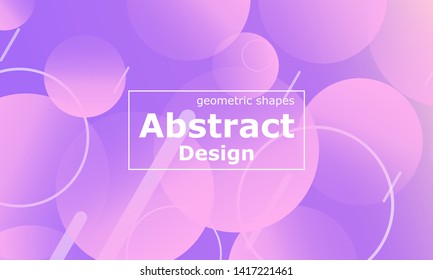 Design backgrounds element. Creative colorful wallpaper. Trendy gradient poster. Minimal abstract cover design. Vector illustration.