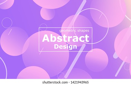 Design backgrounds element. Creative colorful wallpaper. Trendy gradient poster. Minimal abstract cover design. Vector illustration.