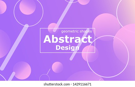 Design backgrounds element. Creative colorful wallpaper. Trendy gradient poster. Minimal abstract cover design. Vector illustration.