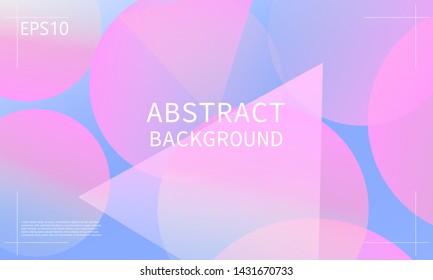 Design backgrounds element. Creative colorful wallpaper. Trendy gradient poster. Minimal abstract cover design. Vector illustration.