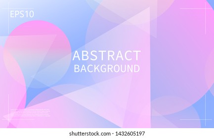 Design backgrounds element. Creative colorful wallpaper. Trendy gradient poster. Minimal abstract cover design. Vector illustration.