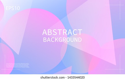 Design backgrounds element. Creative colorful wallpaper. Trendy gradient poster. Minimal abstract cover design. Vector illustration.