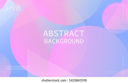 Design backgrounds element. Creative colorful wallpaper. Trendy gradient poster. Minimal abstract cover design. Vector illustration.