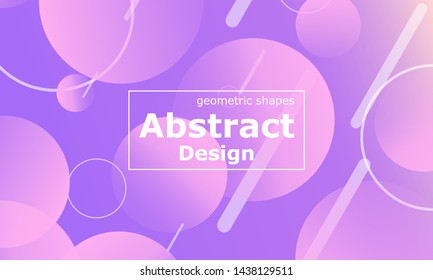 Design backgrounds element. Creative colorful wallpaper. Trendy gradient poster. Minimal abstract cover design. Vector illustration.
