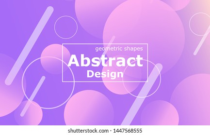 Design backgrounds element. Creative colorful wallpaper. Trendy gradient poster. Minimal abstract cover design. Vector illustration.
