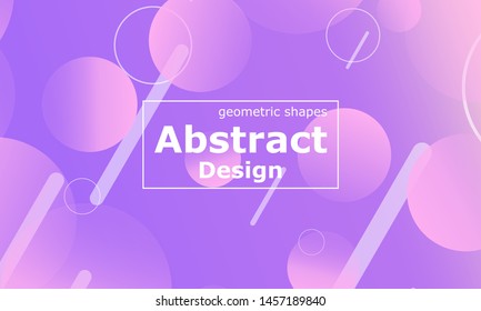 Design backgrounds element. Creative colorful wallpaper. Trendy gradient poster. Minimal abstract cover design. Vector illustration.