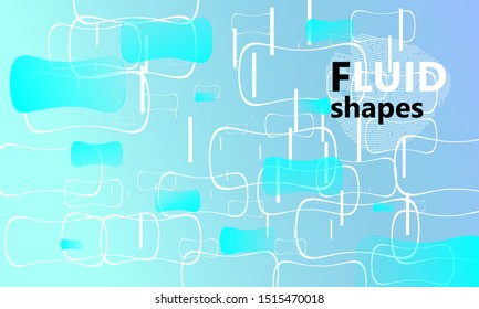 Design backgrounds element. Creative colorful wallpaper. Trendy gradient poster. Minimal abstract cover design. Vector illustration.
