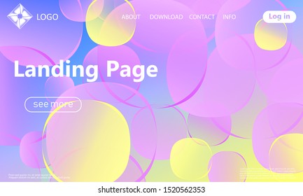 Design backgrounds element. Creative colorful wallpaper. Trendy gradient poster. Minimal abstract cover design. Vector illustration.