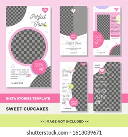 Design backgrounds for social media banner..Vector cover. Mock up for personal blog or shop.Layout for promotion.Endless square puzzle layout