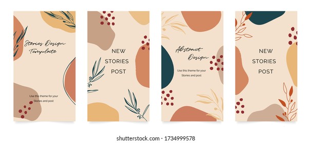 Design backgrounds for social media post and stories. Photo frame template for shop , fashion, blog, web ads. Trendy Memphis design cover. Abstract shape with minimal design. Vector  illustration.