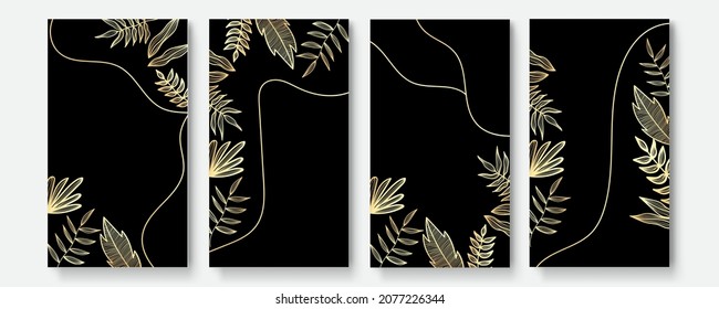 Design backgrounds for social media post and stories. Photo frame template for shop, fashion, blog, web ads. Trendy floral design cover minimal design
