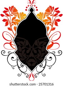 The design of badge.