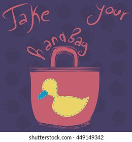 design bags with duck