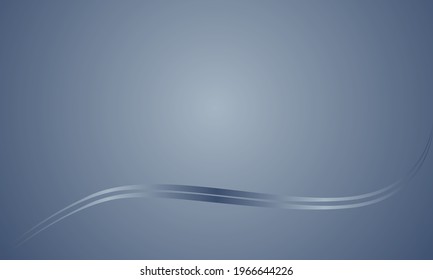 Gestalten Sie ein Banner oder 3D-Hintergrund mit einem marineblau-blauen und weißen Wellenmuster. Luxuriöser und moderner abstrakter Hintergrund.