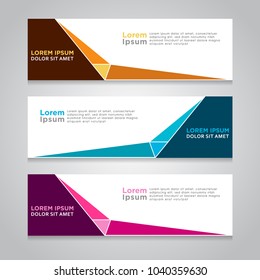Design Banner. Abstract Background. Modern Web Template