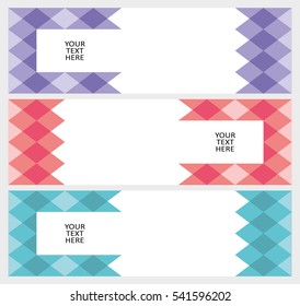 design Banner background. Vector Illustration