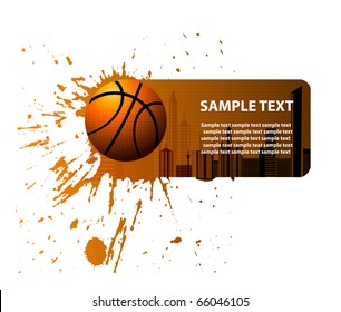 design banner basketball