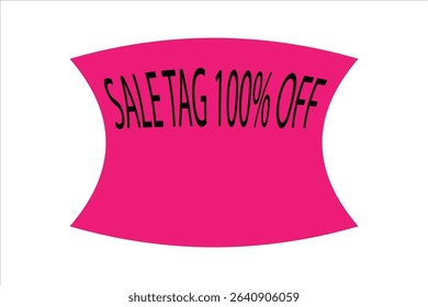 Design  banner for big sales 100%. purchase, strokes and elements.