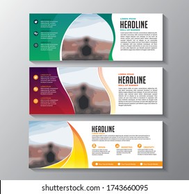 design banner business template for promotion marketing