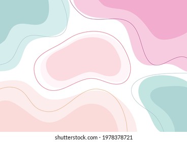 Design banner frame background with beautiful. background for design. Colorful background with tropical plants. Place for your text.	