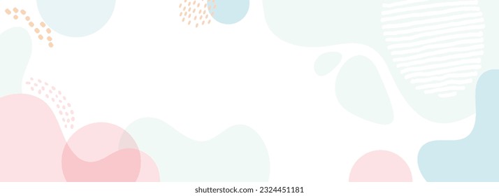 Design banner frame background .Colorful poster background vector illustration.