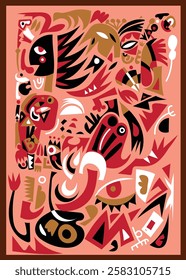 Design banner frame background .Colorful poster background.