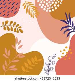 Diseñar el marco floral del marco floral Fondo de primavera con hermoso. fondo floral para el diseño. Fondo colorido con plantas tropicales.