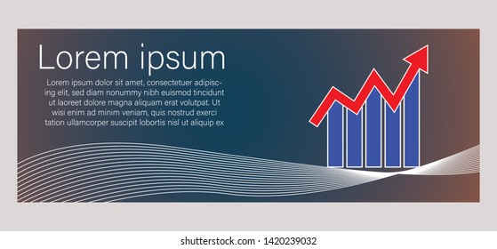 Design Banner Illustration, business, abstract and promotion background, nice design eps10
