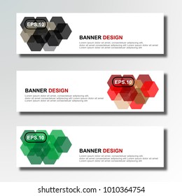 Design banner modern template. vector illustration