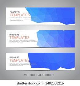 Design banner modern template. vector background