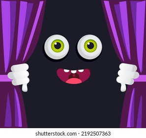 design for banner, postcard, print, headlline, web, halloween party