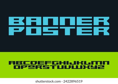 Design Banner Poster Typeface Alphabet Typography Font Letter Text
